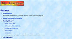 Desktop Screenshot of fullerfamilyhistory.org.uk